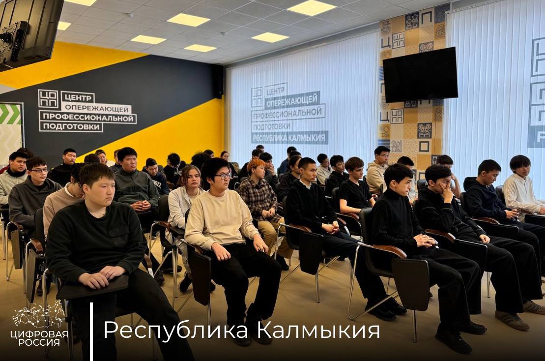 Лекции по цифровой грамотности проходят для студентов Элисты